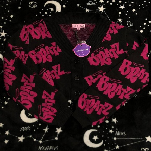 Dolls Kill Got Bratitude Cardigan Set - Picture 1 of 4